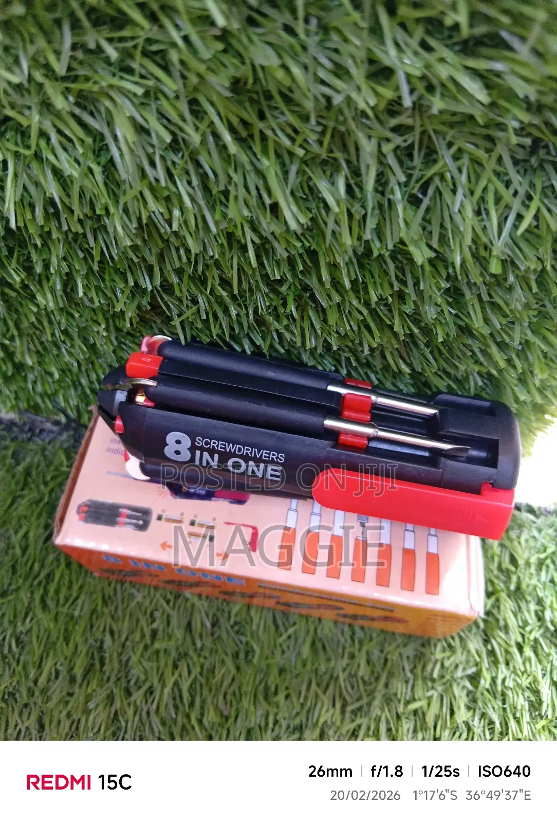 8 In 1 Multi-screwdriver Torch