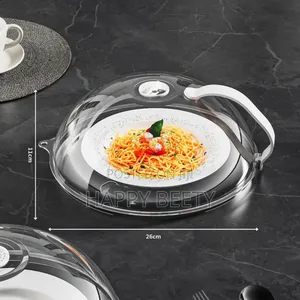 !!
Heavy Microwave Food Cover With White Handle