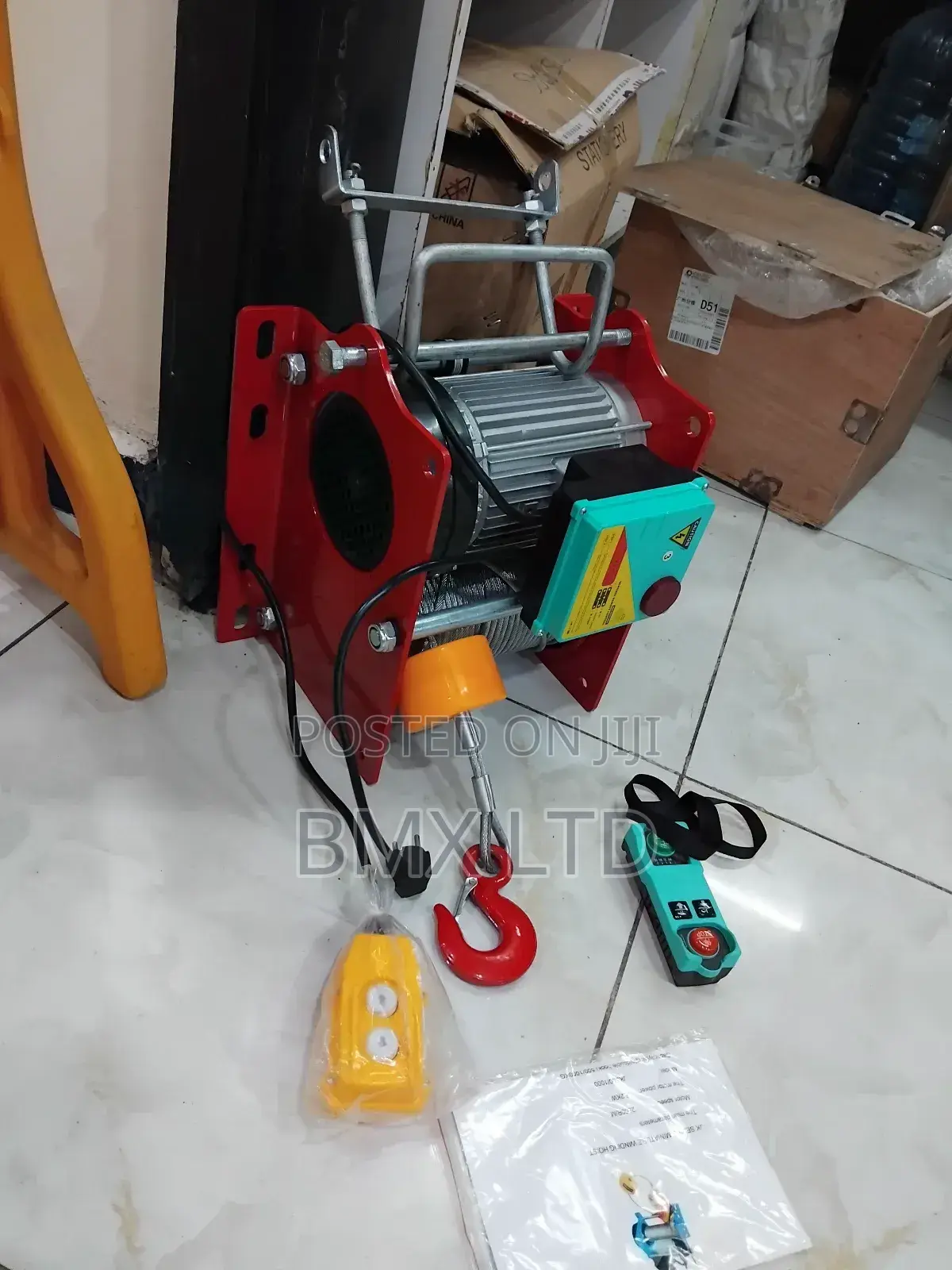 Warehouse Electric Lifting Hoist 2.2kw