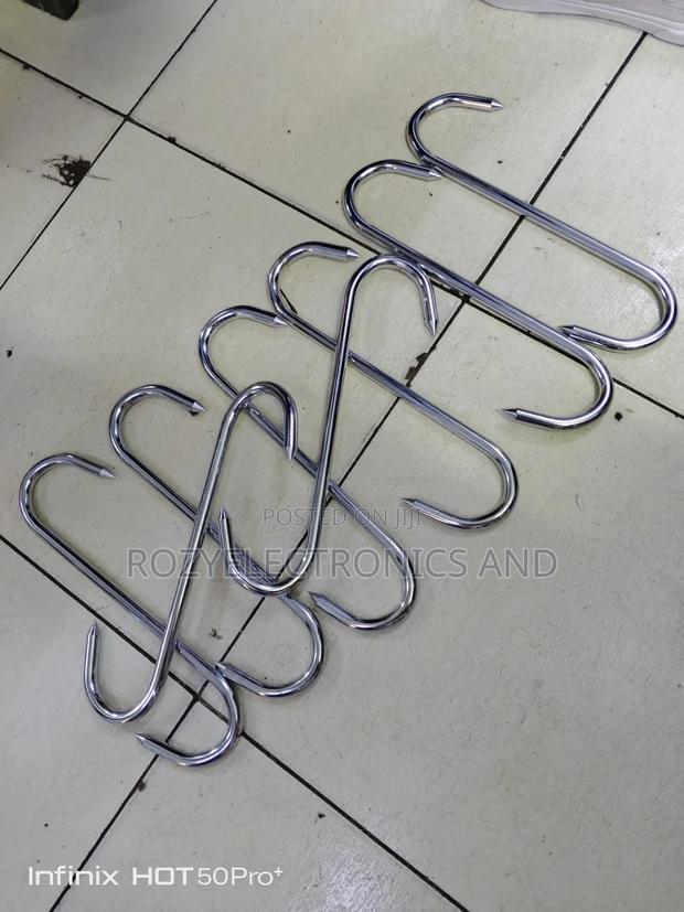 Durable Stainless Meat Hooks - thumbnail 3
