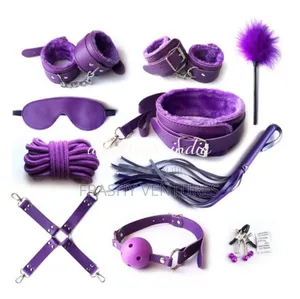 Purple Fetish Bondage Set