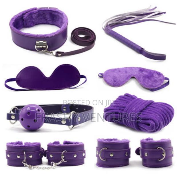 Purple Fetish Bondage Set - thumbnail 2
