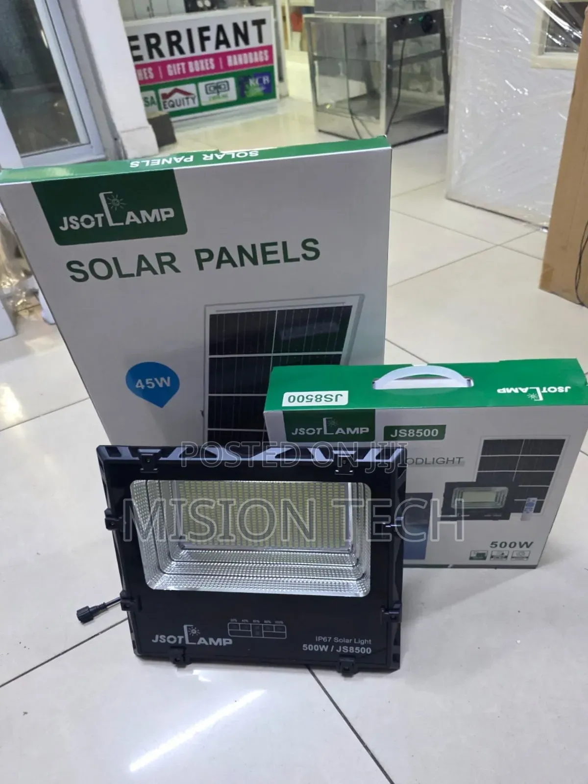 Jsot 500w Solar Floodlight Js8500**