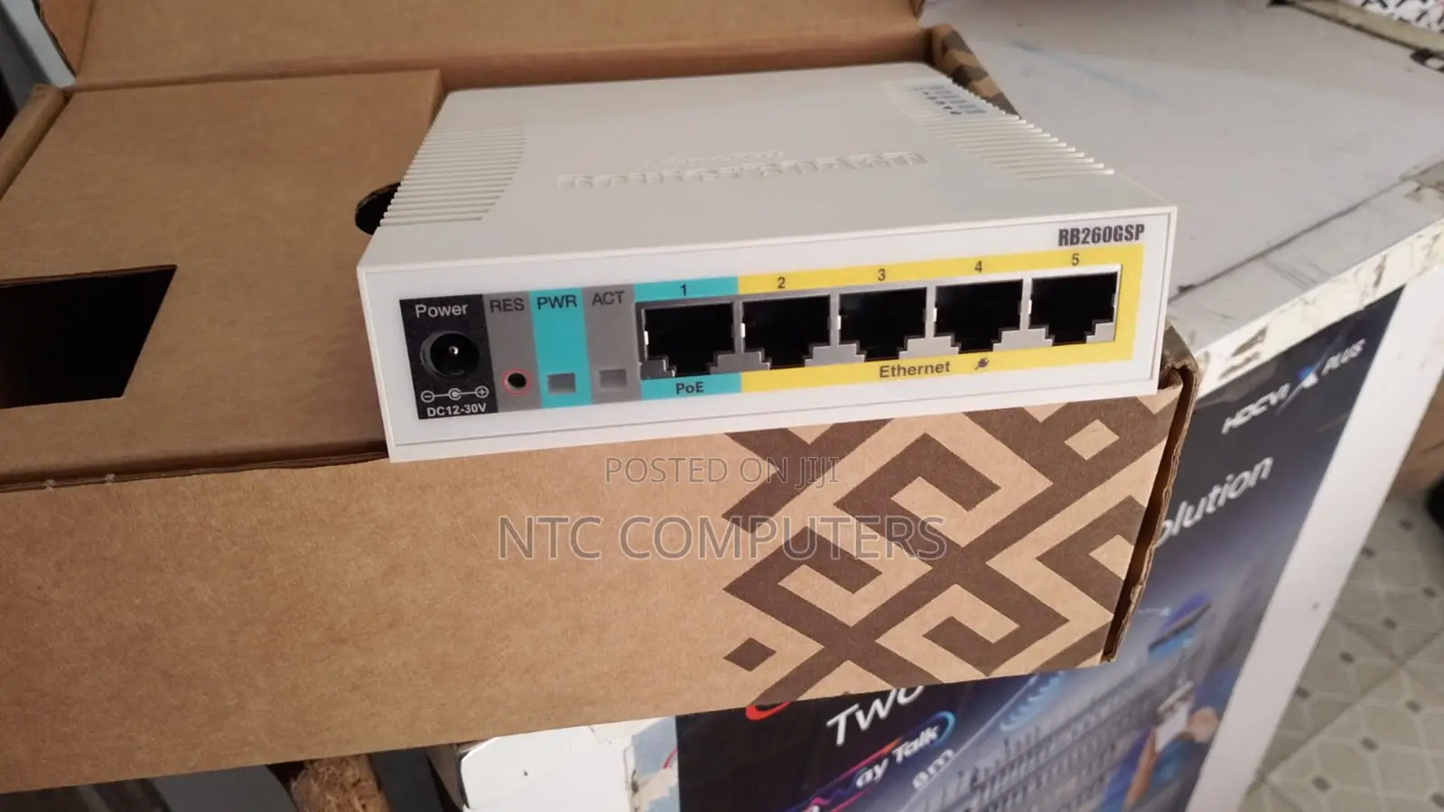 Mikrotik Rb260gsp 5 Port Gigabit Switch