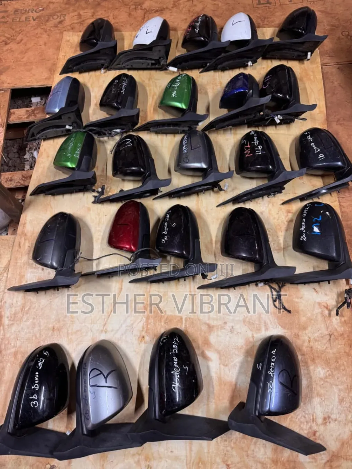 Mazda Demio 2012 Sidemirrors