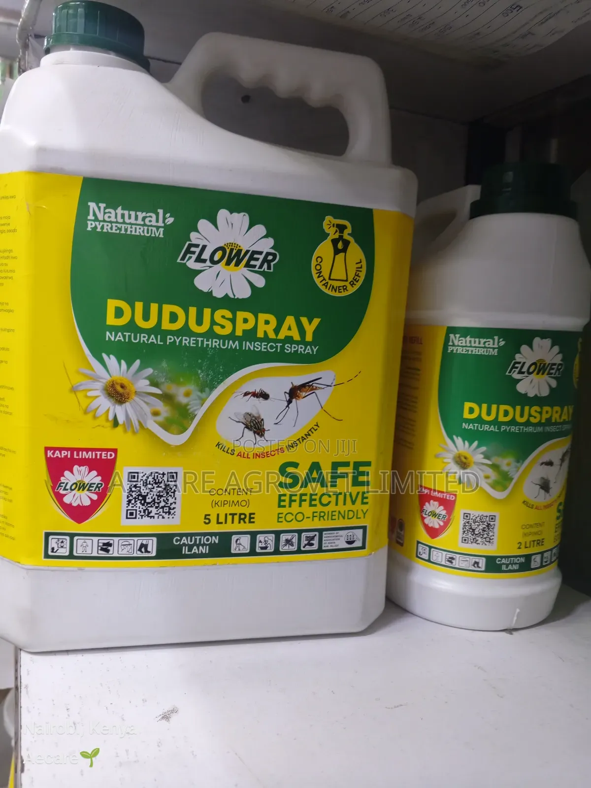 Duduspray Natural Pyrethrum Insect Spray 2litre, 5litre