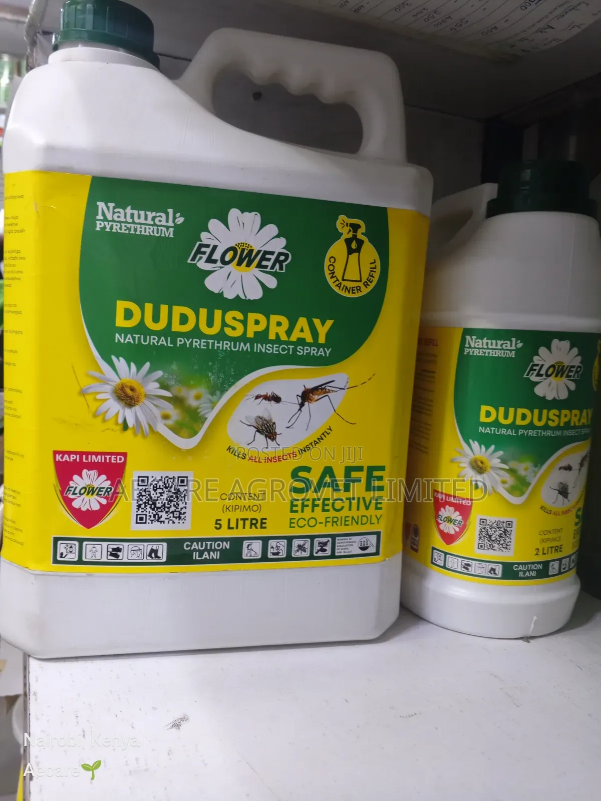 Duduspray Natural Pyrethrum Insect Spray 2litre, 5litre