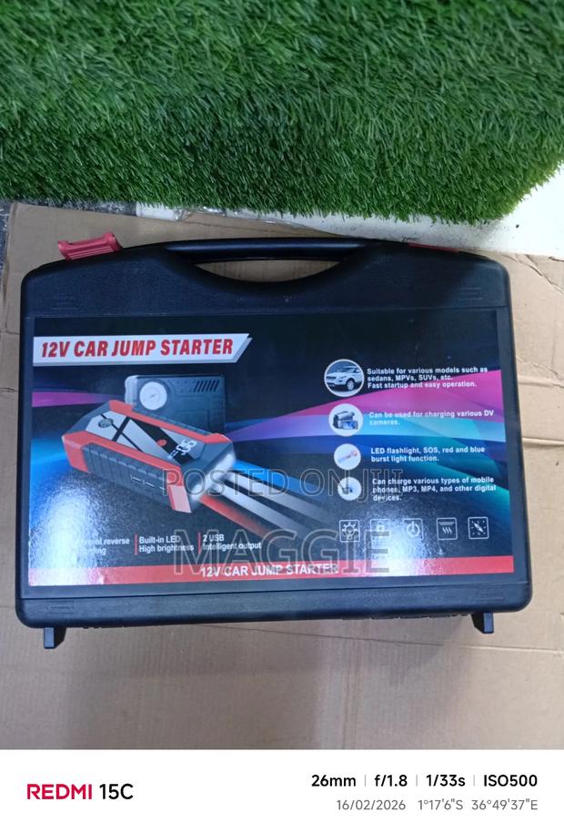 Jump Starter 12v Car Jump - thumbnail 3