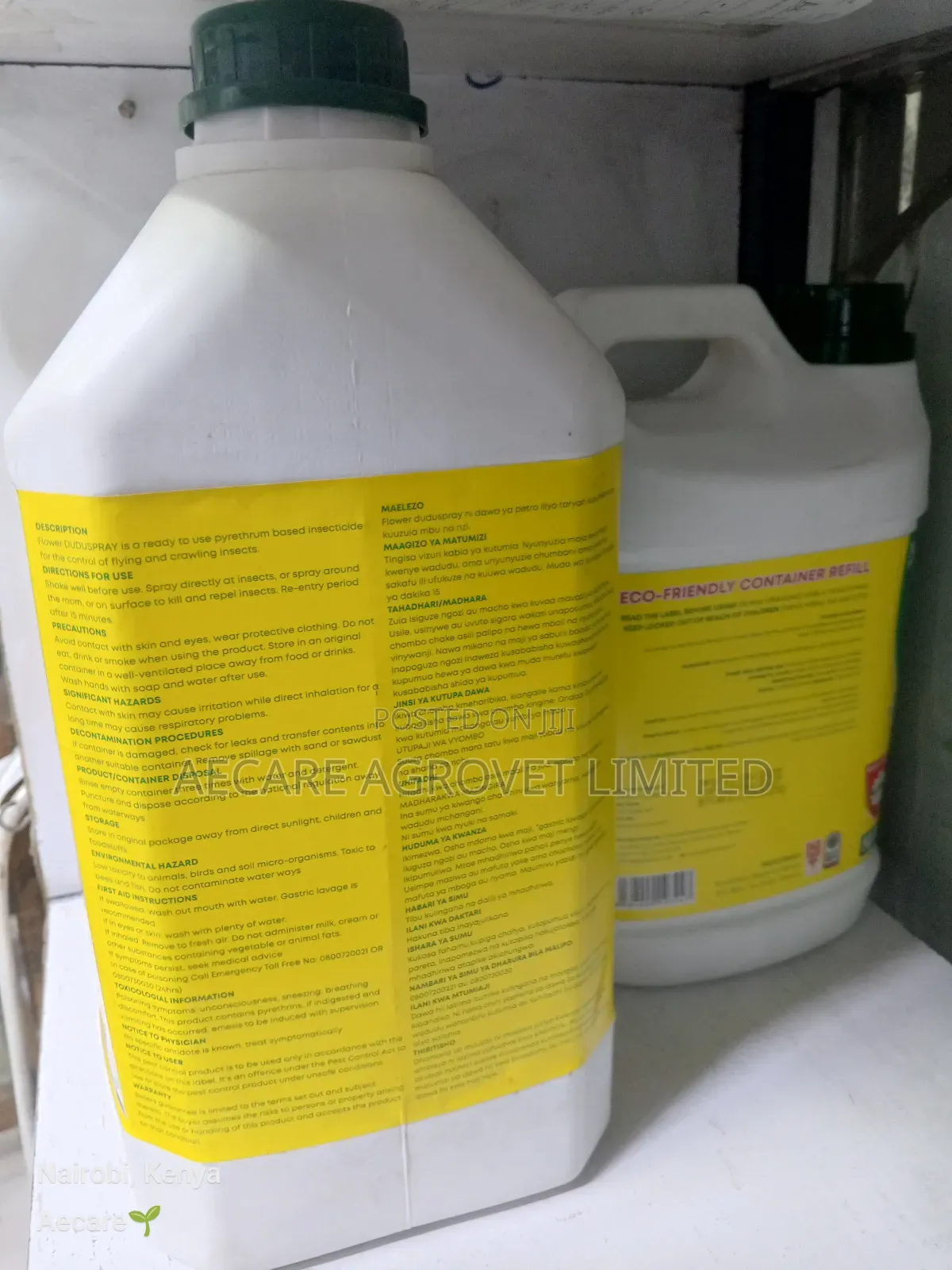 Duduspray Natural Pyrethrum Insect Spray 2litre, 5litre