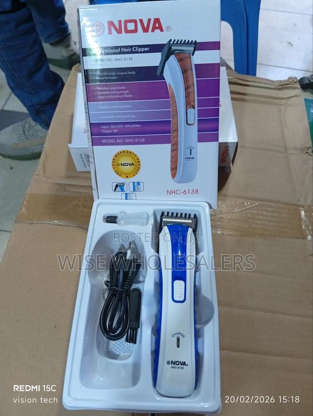 Nova Professional Hair Clipper, Model NHC-6138. √^