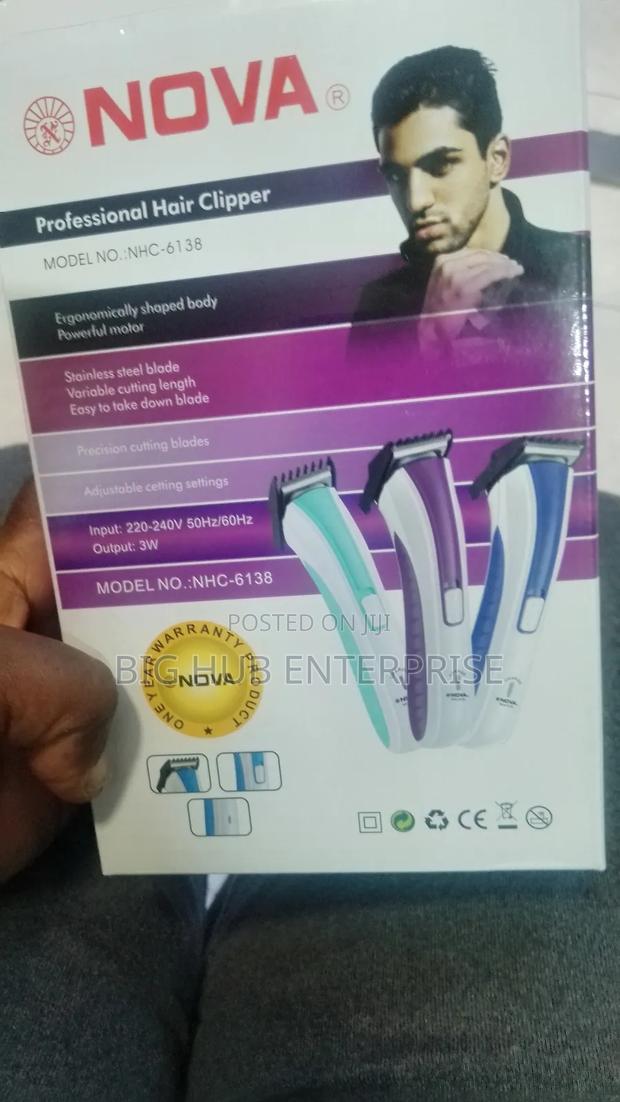 Nova Rechargeable Professional Hair Clipper Beard Trimmer. √√•• - main view