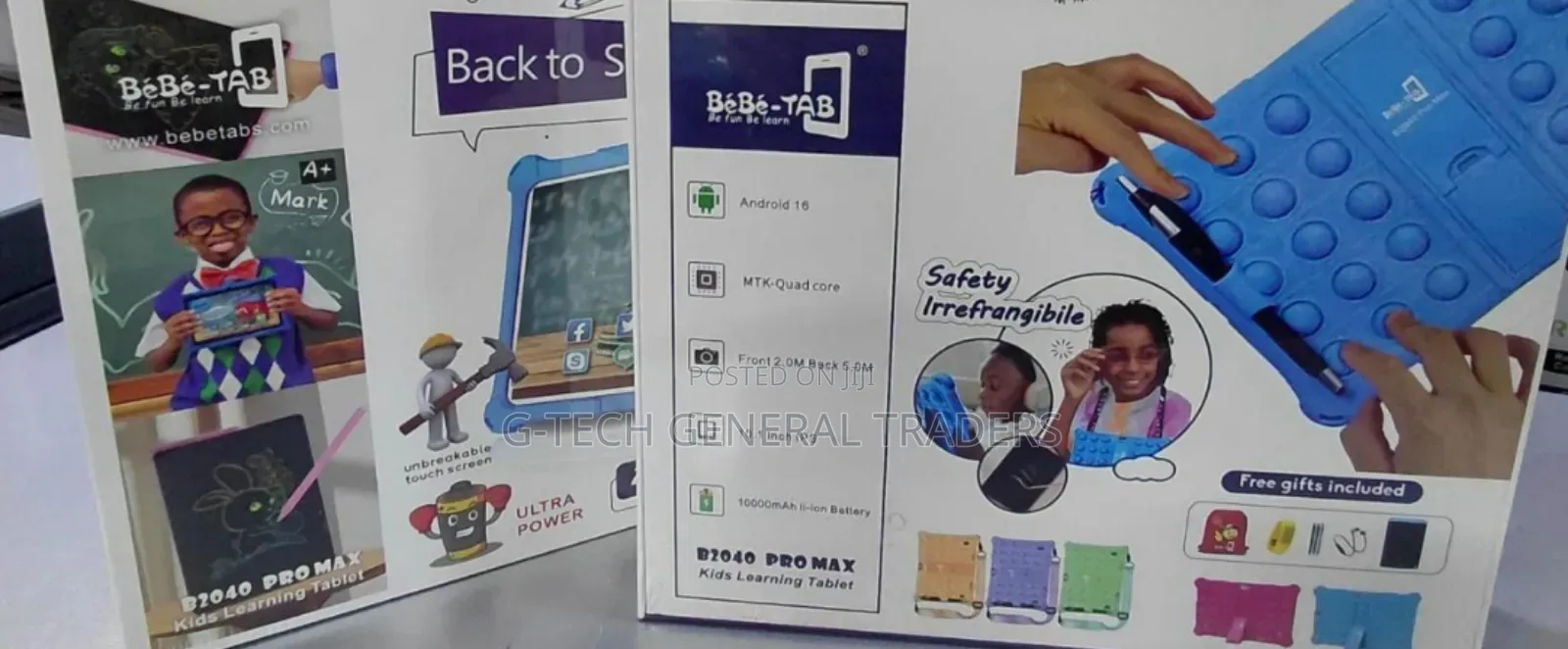 B2040 Pro Max Kids Learning Tablet – 10.1” Educational Android Tablet