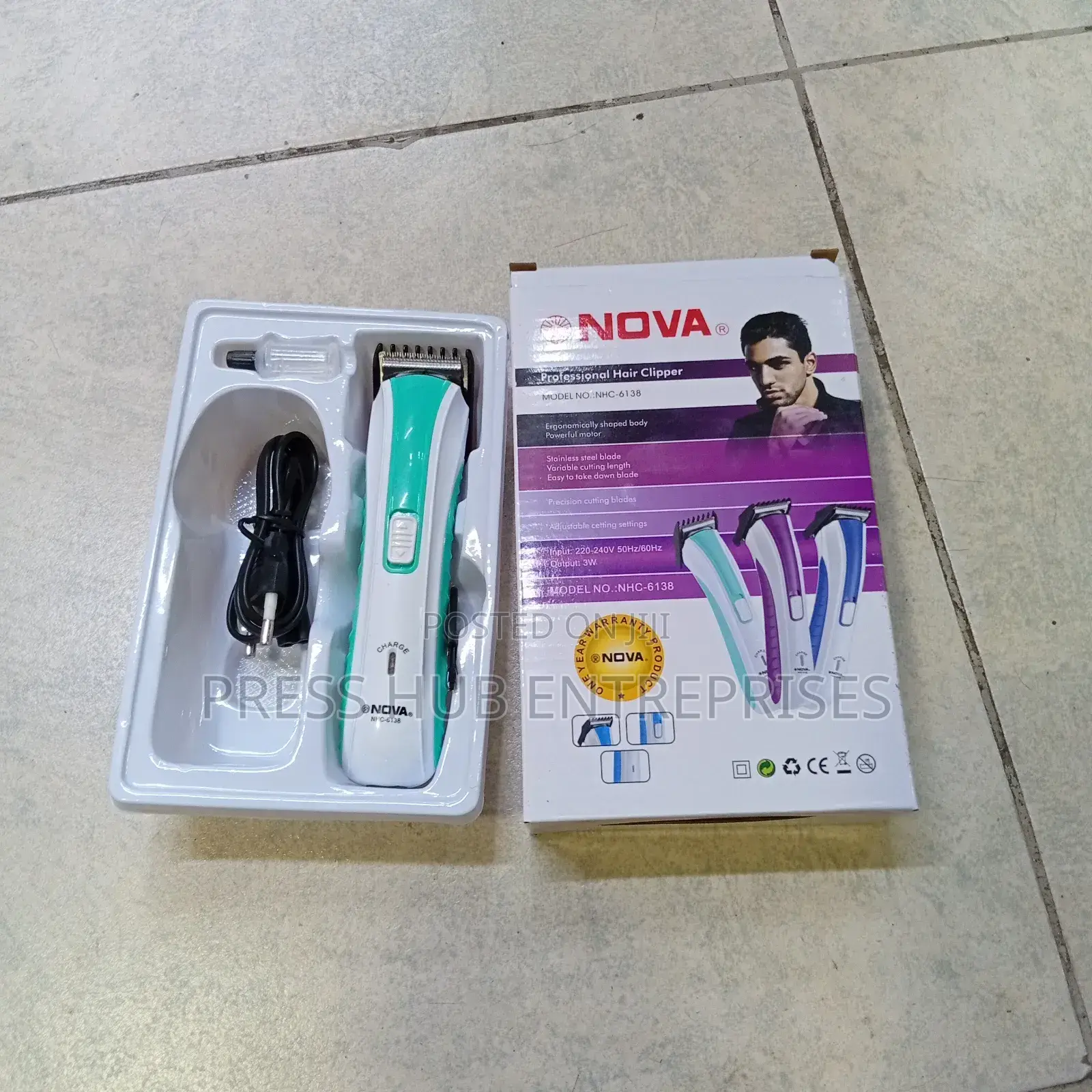 Nova Rechargeable Hair Clipper"