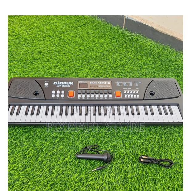 Bigfun Bf-630a2 Beginner Keyboard With Tones, Rhythms Mic - main view