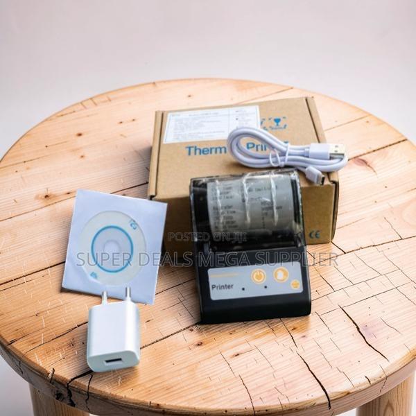 Plug and Play Portable 58mm Bluetooth Thermal Receipt Printer
