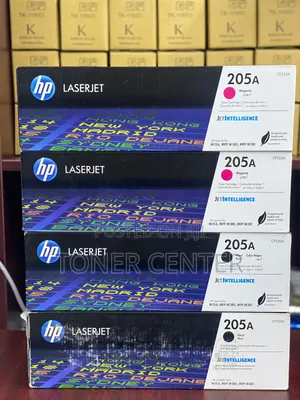 Hp Color Laserjet Pro MFP M182nw Toners Hp 205a(Cf532a) Yields 1,100