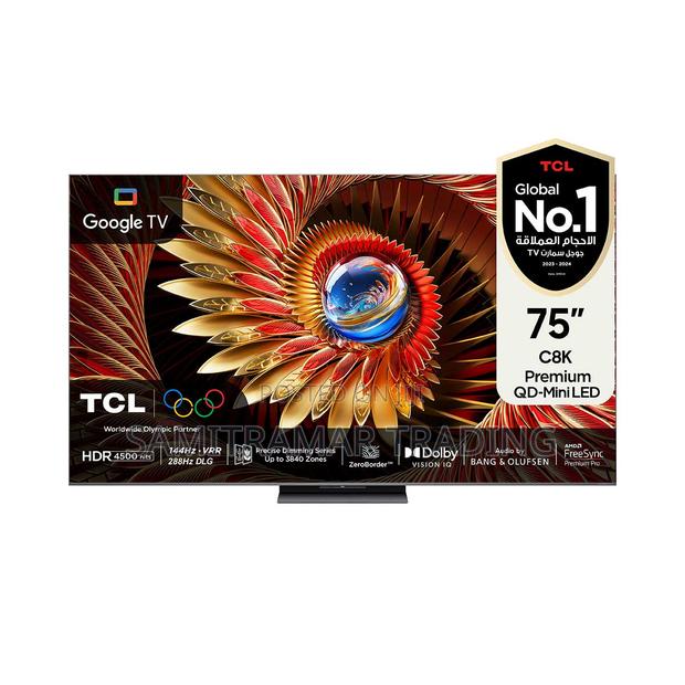 75c8k TCL 75" Premium Qd-Miniled Tv