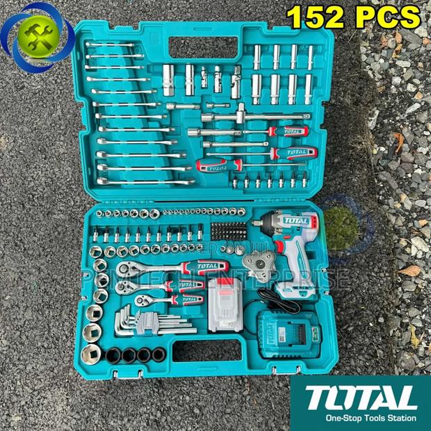 Total Tools Cordless Impact Wrench Set - main view