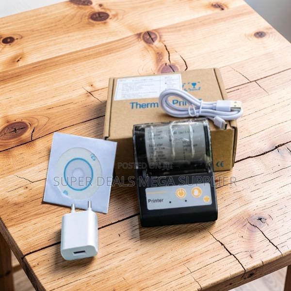 Durable Design Portable 58mm Bluetooth Thermal Receipt Printer