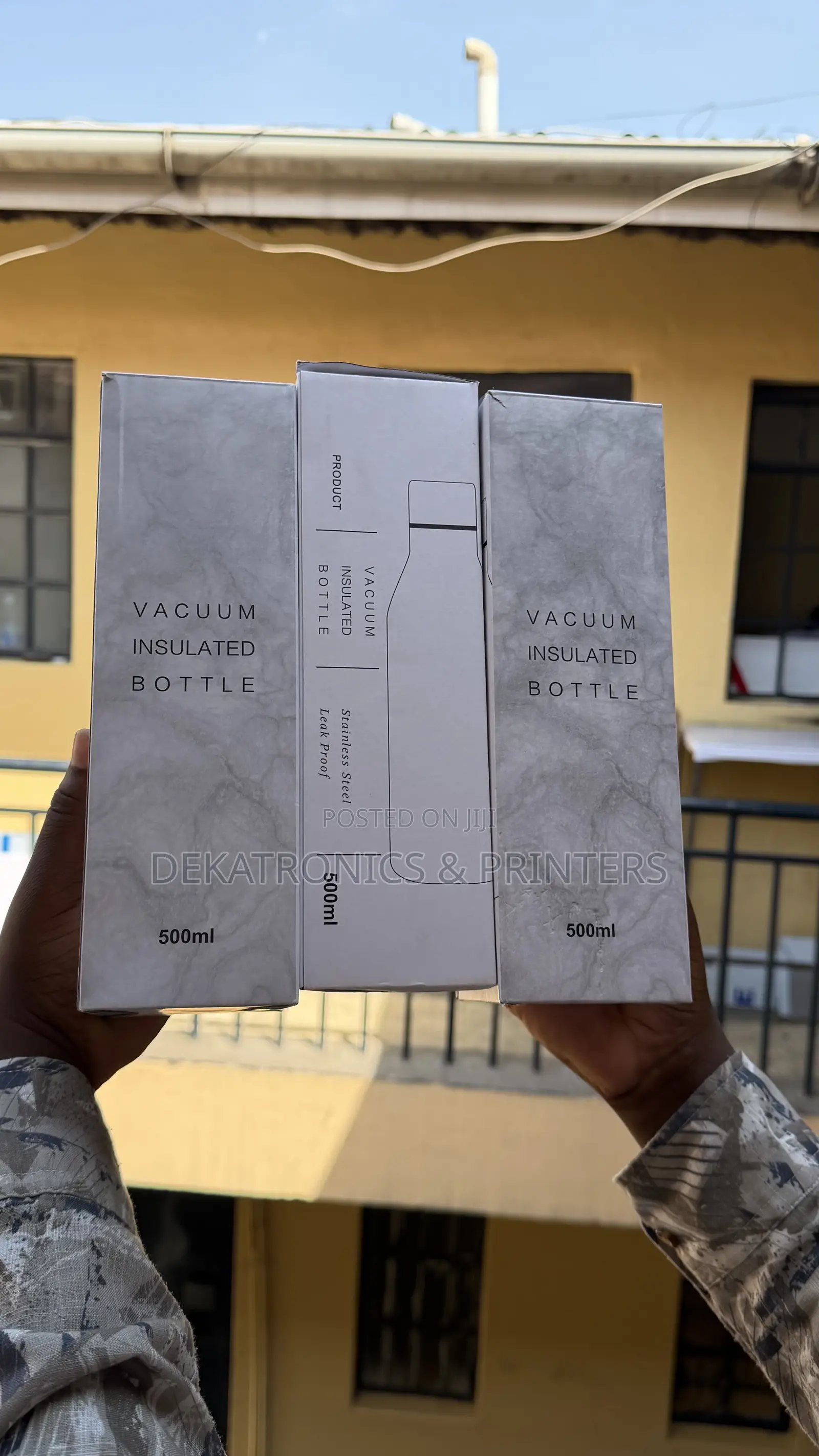 500ml Executive Branded Skin Feel Thermal Flask