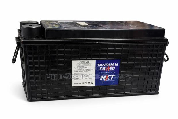 Tandhan 12v 200ah Sealed Lead Acid Battery | Deep Cycle Solar Backup - main view