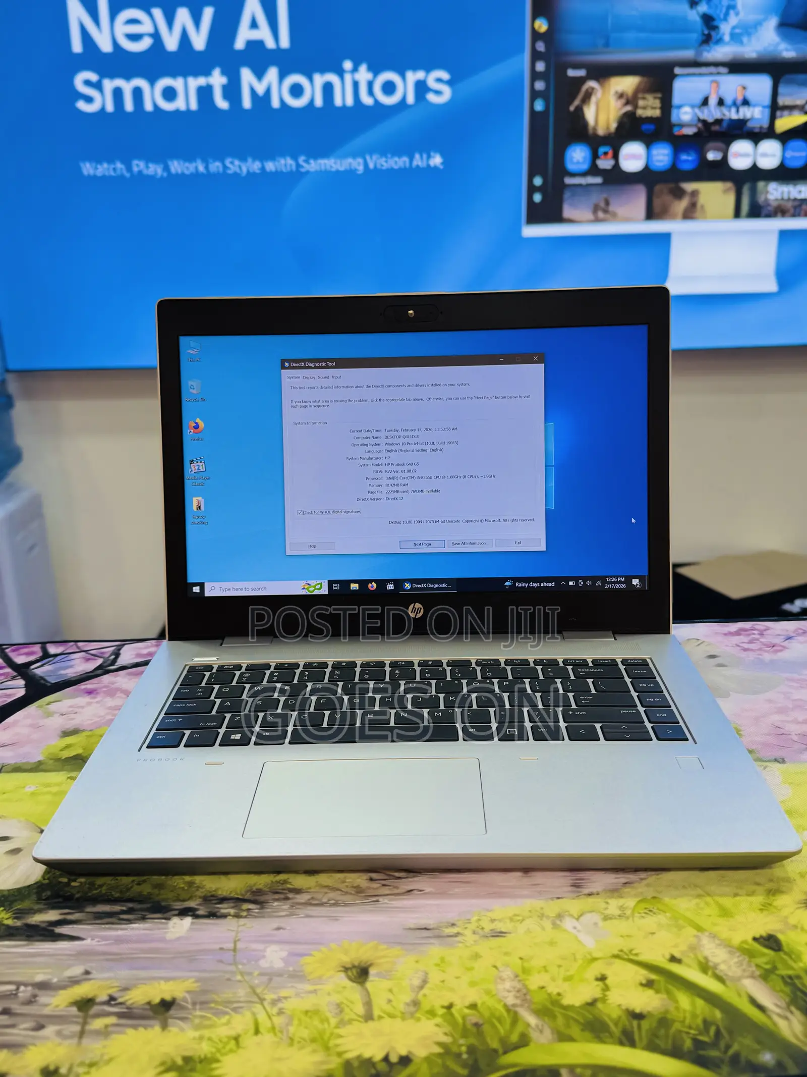 Laptop HP ProBook 640 G5 8GB Intel Core i5 SSD 256GB