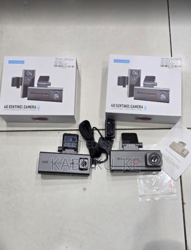 4g Sentinel Dual Lens Car Dash Cam With Gps
