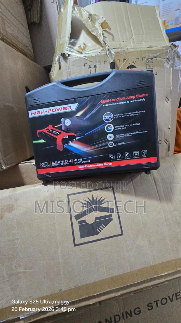 High-Power Multi-Function Jump Starter**
