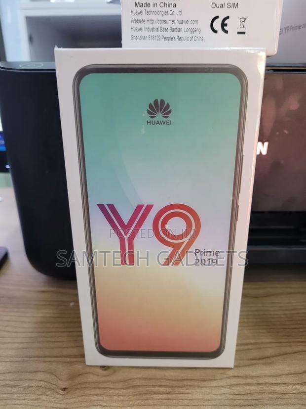 New Huawei Y9 Prime 2019 128 GB Black - thumbnail 2