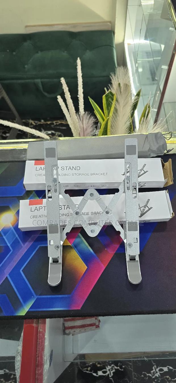 Foldable, and Portable Bracket Designed for Laptops and Tablets. - thumbnail 2