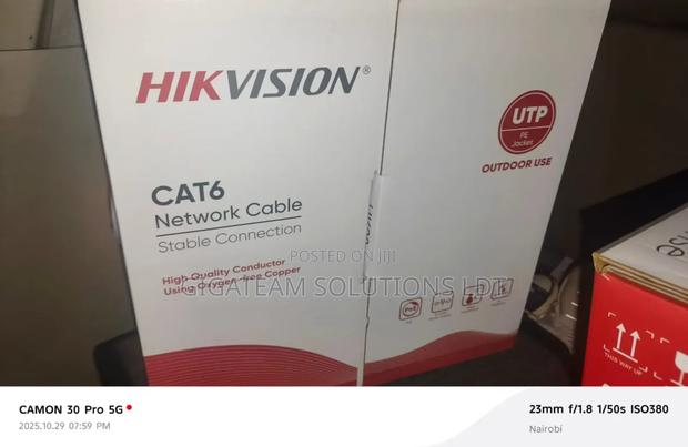 Hikvision Cat 6 Cable - thumbnail 3