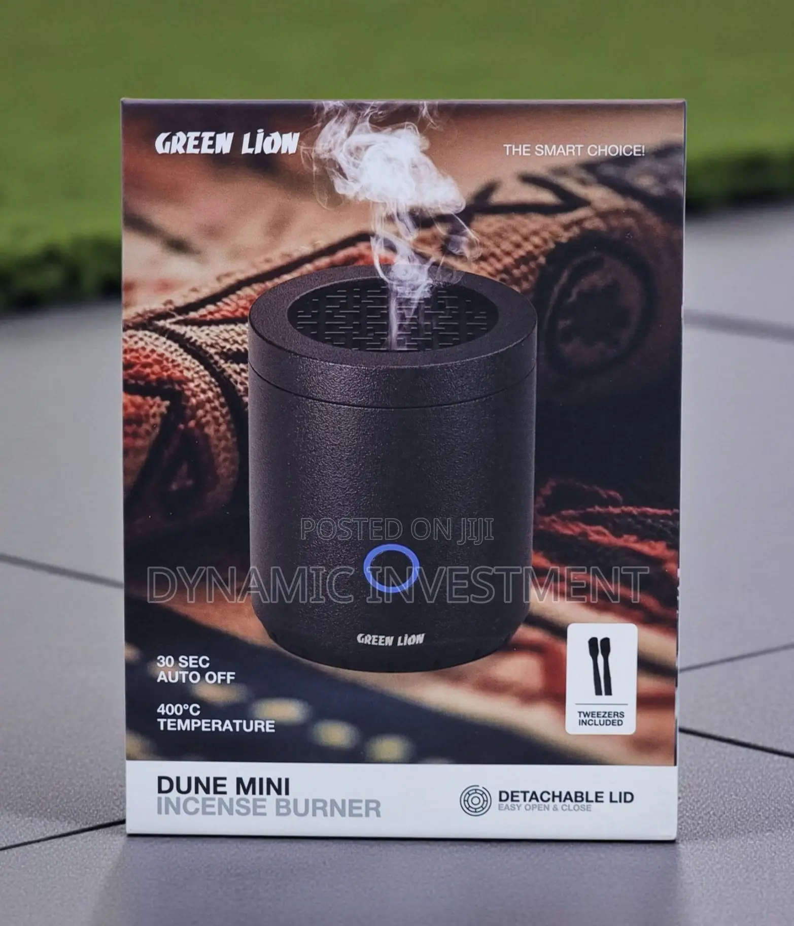 Green Lion Electric Incense Burner Office, and Car - Aroma Diffuser