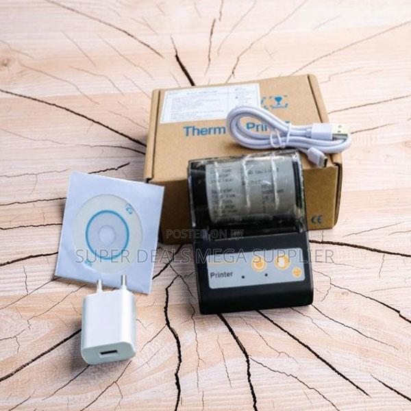 Anti- Jam Design Portable 58mm Bluetooth Thermal Receipt Printer