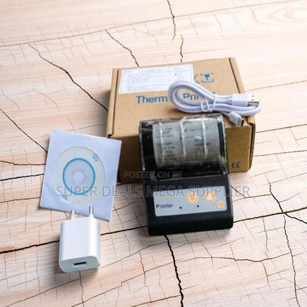 Large Paper Roll Capacity Mini 58mm Bluetooth Thermal Receipt Printer