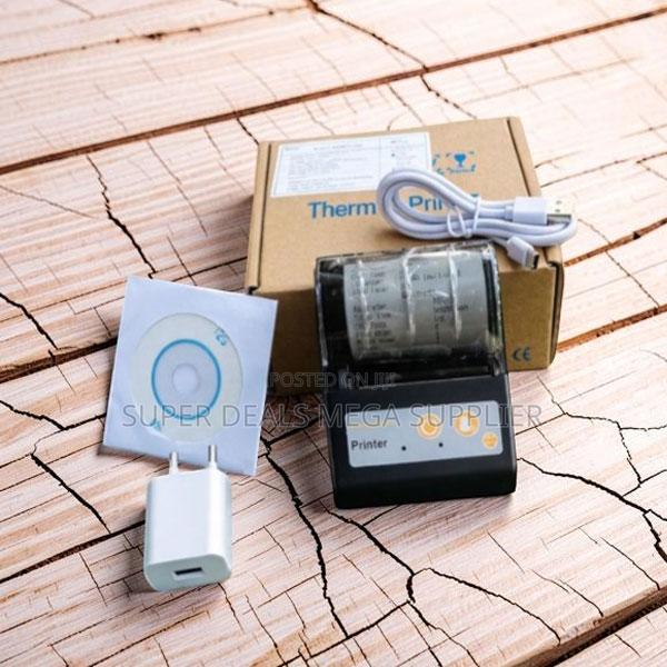 Auto Sleep Mode Mini Portable 58mm Bluetooth Thermal Receipt Printer