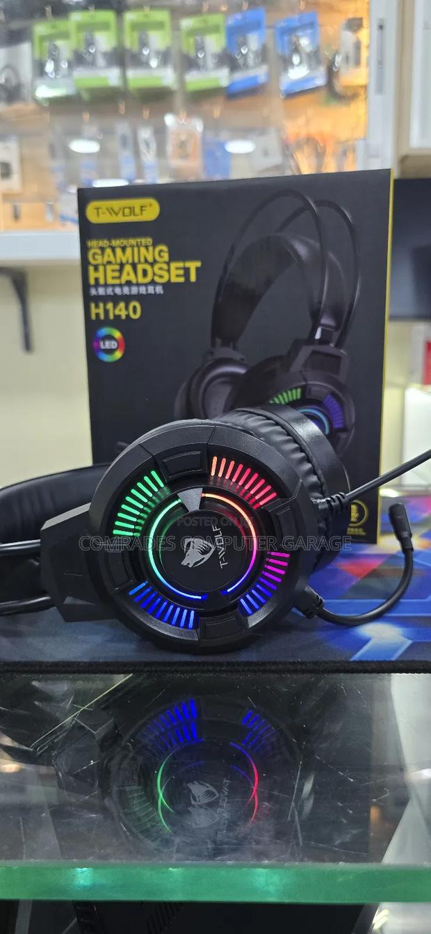 T-Wolf H140 Head-Mounted Gaming Headset. - thumbnail 3