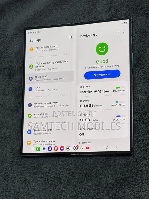 Samsung Galaxy Z Fold6 512 GB White - thumbnail 3