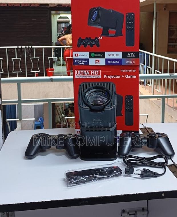 Hy300 Game Projector Wireless Wifi Blue-Tooth Portable - thumbnail 2