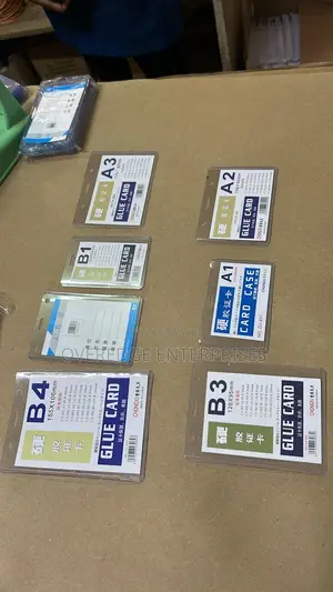 Card Holders for Name Tags Available