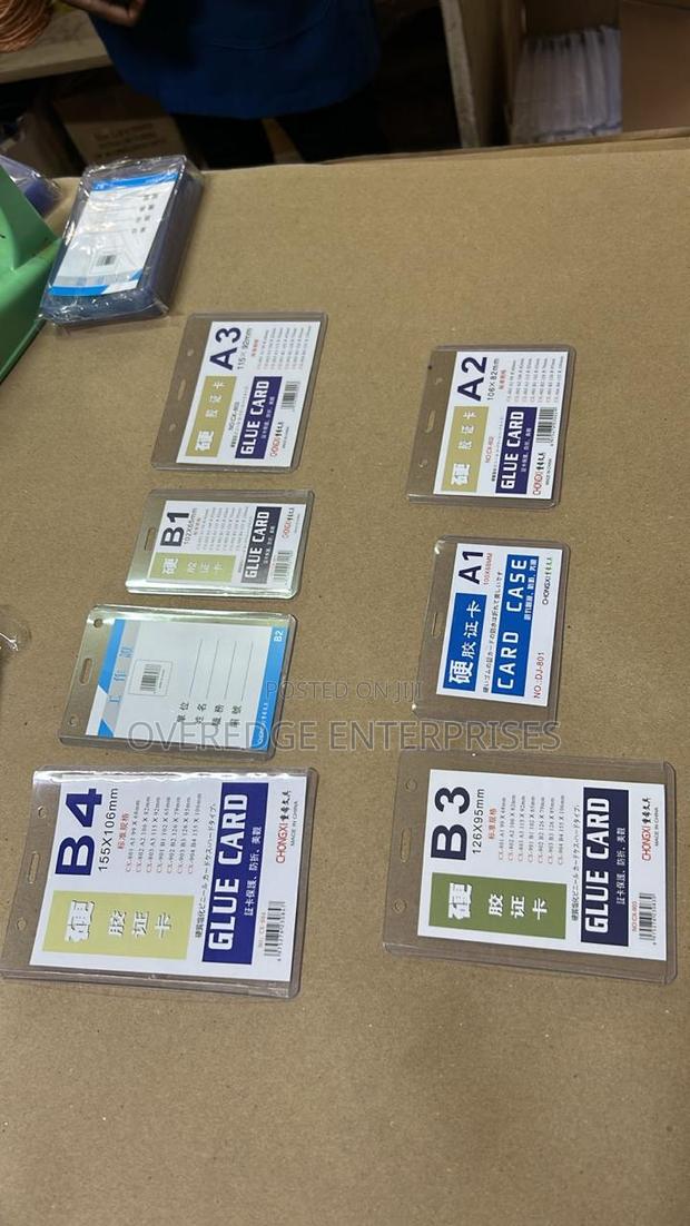 Card Holders for Name Tags Available