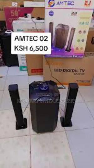 Black Amtec 002 Subwoofer Tall Boys - thumbnail 2