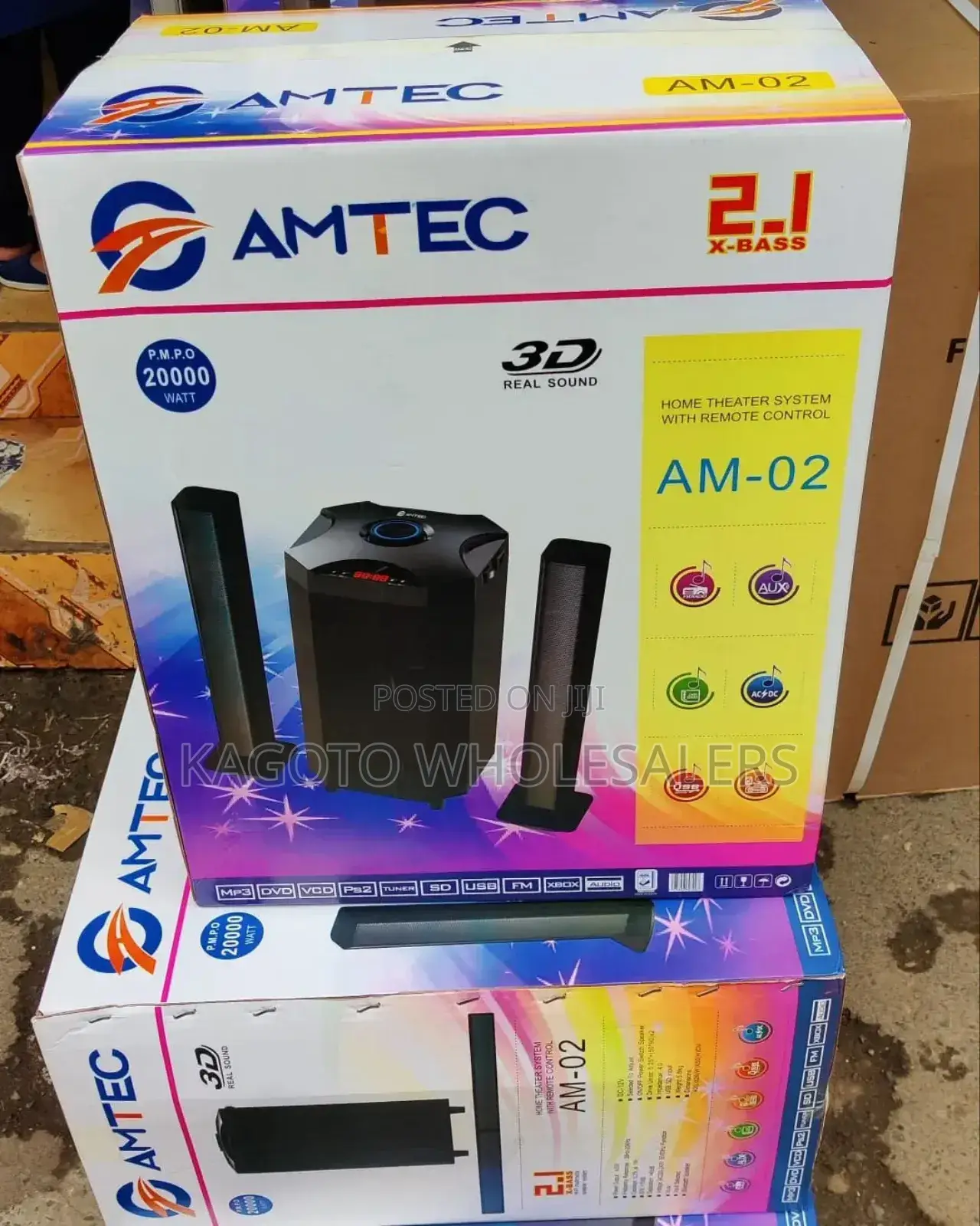 3d Amtec 002 Subwoofer Tall Boys