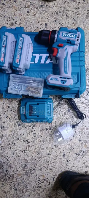 Total 20v Cordless Brushless Drill/ 20v Total Battery Drill Rechargeab