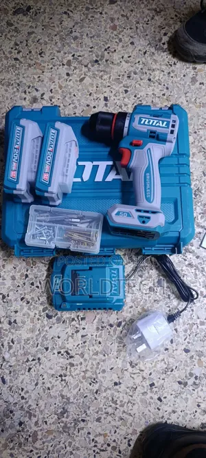 Total 20v Cordless Brushless Drill/ 20v Total Battery Drill Rechargeab