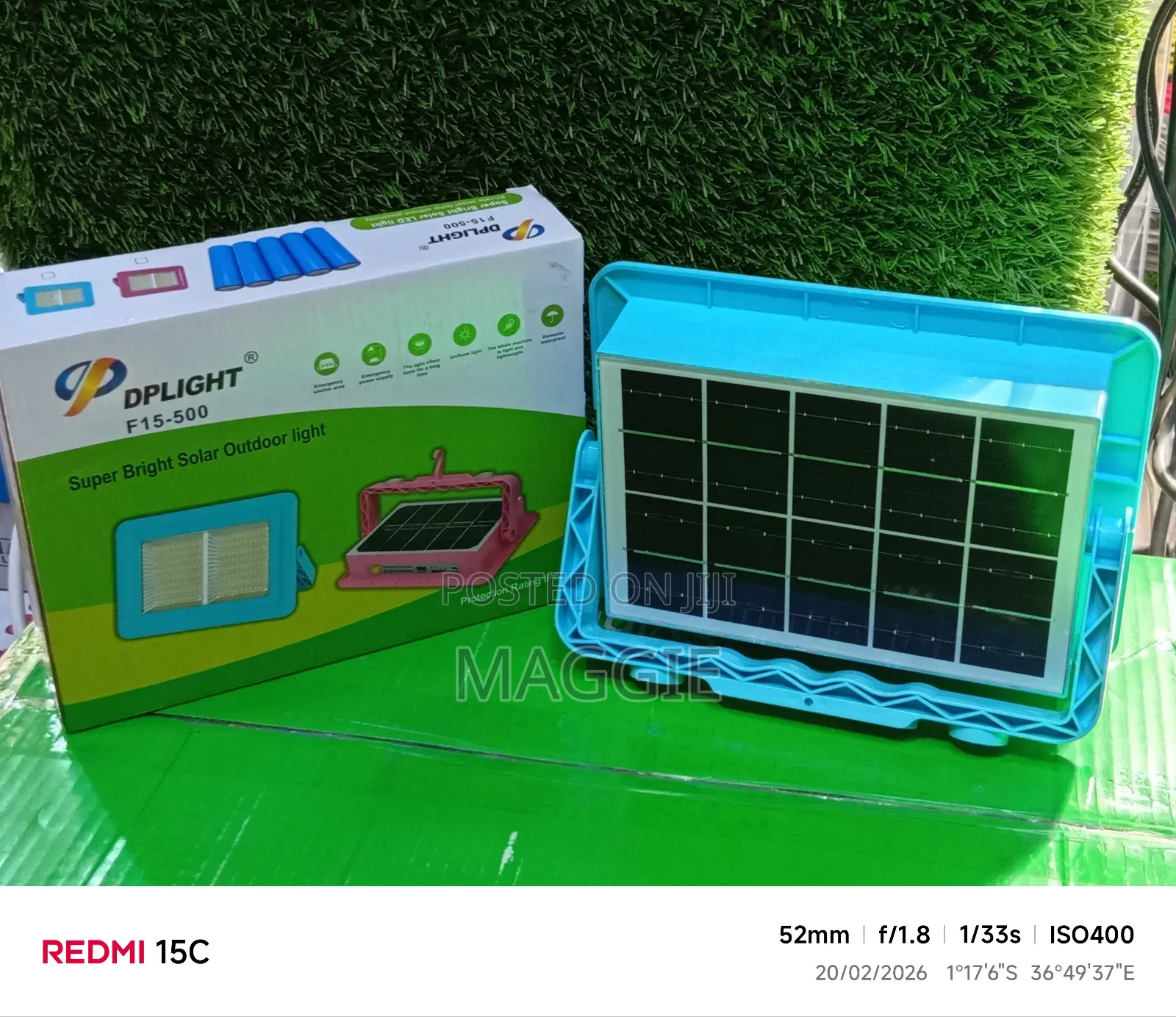 Dplight F15-500 Solar Outdoor Light