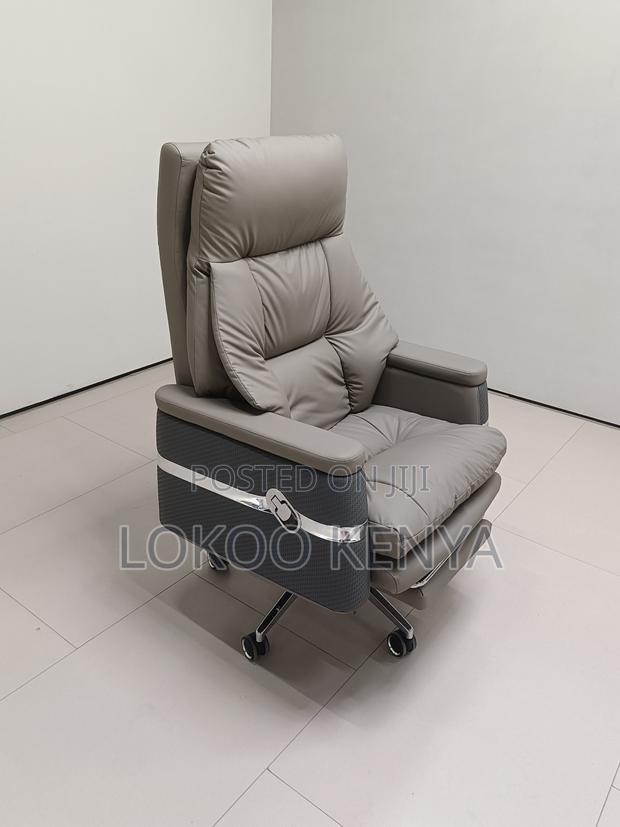 Office Chair ; Director's Executive Chair With Footrest - thumbnail 12