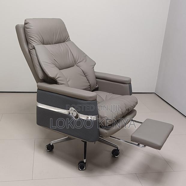 Office Chair ; Director's Executive Chair With Footrest - thumbnail 14