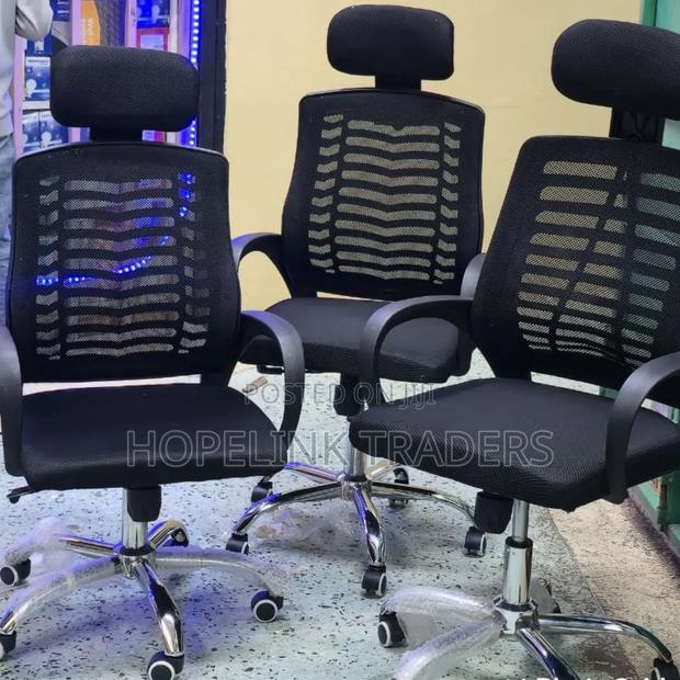 Office Chair,  With Headrest - main view