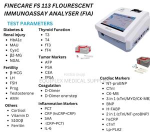 New Immunoassay Finecare Fs-113 Machine - main view
