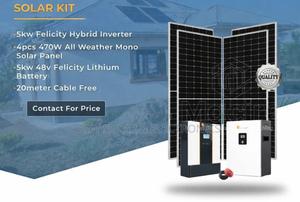 5kw - 5.12kwh Felicity Off Grid Lithium Package Plus Free Installation - main view